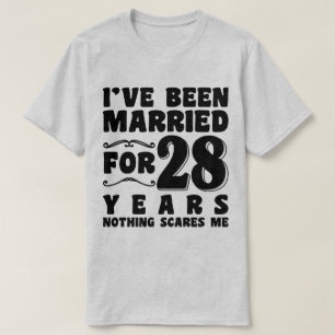 28. Hochzeitstag T-Shirt