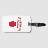 28. Infanterie-Division-Abzeichen Gepäckanhänger (Vorderseite (Horizontal))