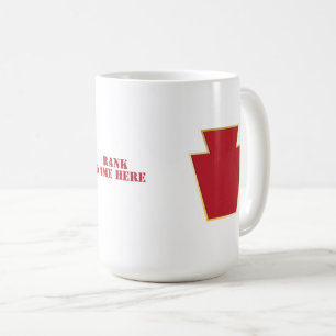 28. Infanterie-Division-Abzeichen Kaffeetasse