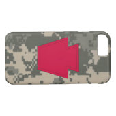 28. Infanterie-Division "Keystone Division"-Camouf Case-Mate iPhone Hülle (Rückseite (Horizontal))
