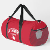 28. Infanterie-Division Tribute Personalisiert Rot Duffle Bag (Rechte Ecke)