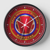 28. Infanterieabteilung Uhr (Vorderseite)