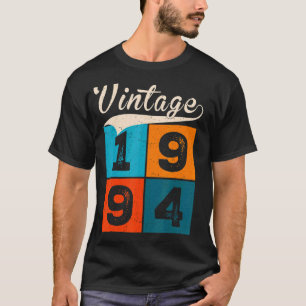 28 Jahre alt für Männer Frauen am Geburtstag Vinta T-Shirt