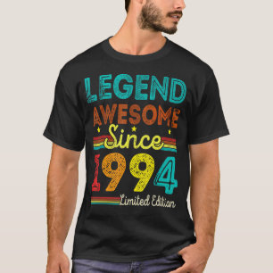 28 Jahre alte Vintage Legende Phantastisch seit 19 T-Shirt