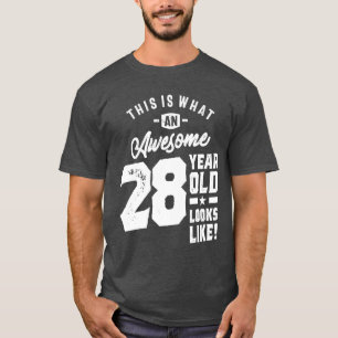 28-jähriges Geschenk 28. Geburtstagsgeschenkidee T-Shirt
