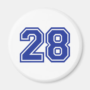 28 - Nummer Magnet
