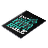 28.Schließen Sie Ihre fünf Loch Notizblock (Linke Seite)