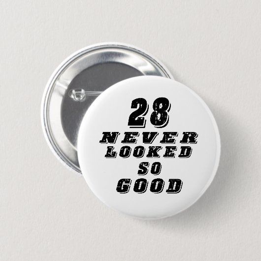 28 so gut nie geschaut button (Vorne & Hinten)