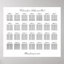 28 Tabelle Elegantes Minimalistisches Sitzdiagramm