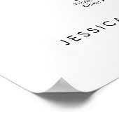 28 Tabellen Unsere Lieblings-Sitzplan Poster (Ecke)