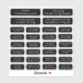 28 Unterstützungsvorlage für die Manifestation | P Aufkleber (Blatt)