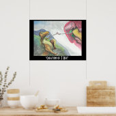 28"x20" Plakatdruck "Erstellung von T-Rex" Poster (Küche)