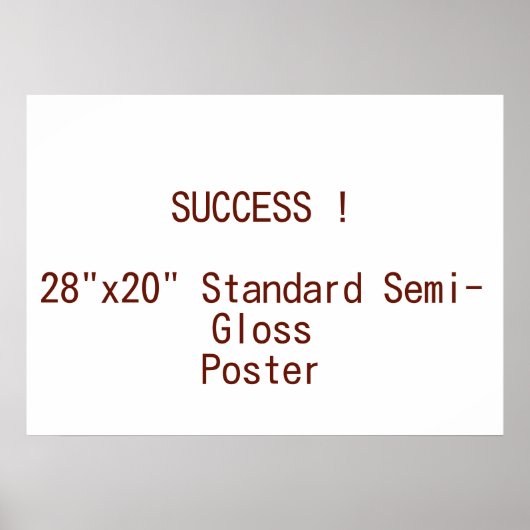 28"x20" Standardposter halbmatt Poster (Vorne)