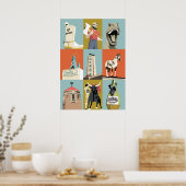 28"x20" Tucson Oddities Poster (Küche)