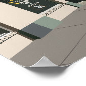 28"x20" Vierte Avenue, Tucson Poster (Ecke)