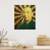 28" x 20" Grand Master Yip Man Poster (Küche)