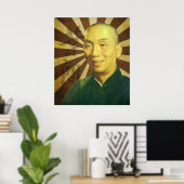28" x 20" Grand Master Yip Man Poster (Heimbüro)
