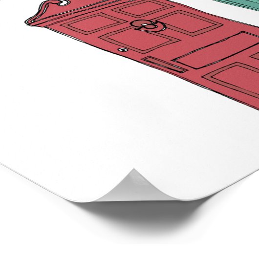 28" x 20", Türen für das Value Poster Paper (Matte (Ecke)