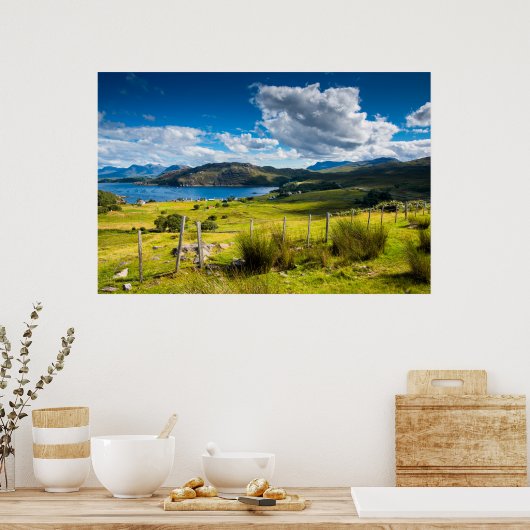 28" x 20", Value Poster Schottland (Küche)