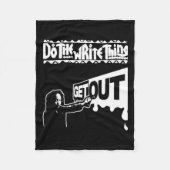 291 Aufkleber raus Fleecedecke (Vorderseite)