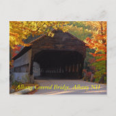 2932315197_6e921d2a30_o, Albany Covered Bridge, .. Postkarte (Vorderseite)