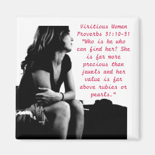 293821250_a316282e89, Virively Woman Proverbs ... Magnet