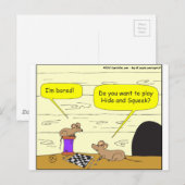 295 Cartoon Postkarte (Vorne/Hinten)