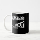 297 Sticker raus Kaffeetasse (Links)