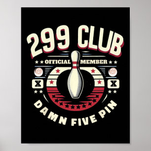 299 Club Offiziell Mitglied Erwachsene Humor Funny Poster