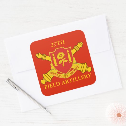 29. FELDKRÄFTE QUADRATISCHER AUFKLEBER (Umschlag)