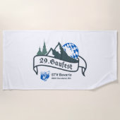 29. Gaufest Beach Handtuch (Vorderseite)