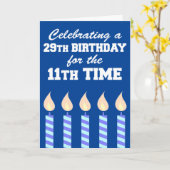 29. Geburtstag, 11. Karte (Gelbe Blume)