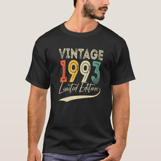 29. Geburtstag 1993 Vintag T-Shirt (Vorderseite)
