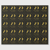 29. Geburtstag ~ Art Deco Inspiriert Look "29", Na Geschenkpapier (Flach)