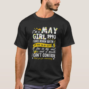 29. Geburtstag Blumenmädchen Mai 1993 T-Shirt