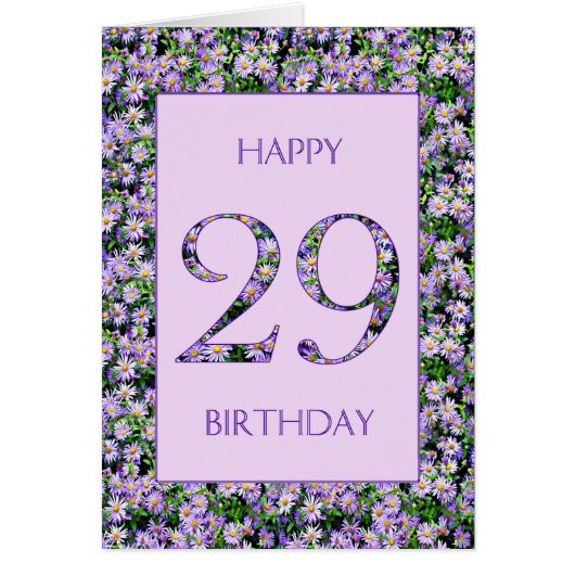 29. Geburtstag Lila Tageszeitung (Vorne)