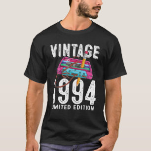 29. Geburtstag Vintage Kassette Tape Bleistift 199 T-Shirt