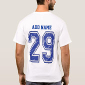 29 Gewohnheit Jersey T-Shirt (Rückseite)