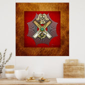 29. Grad: Ritter von Saint Andrew Poster (Küche)