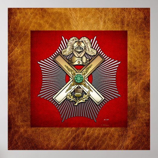 29. Grad: Ritter von Saint Andrew Poster (Vorne)