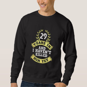 29. Hochzeitstag für sie Sweatshirt