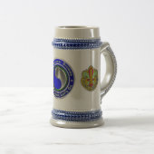 29. Infanterieabteilung Bierglas (VorderseiteRechts)