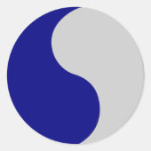 29. Infanterieabteilung Runder Aufkleber (Vorderseite)