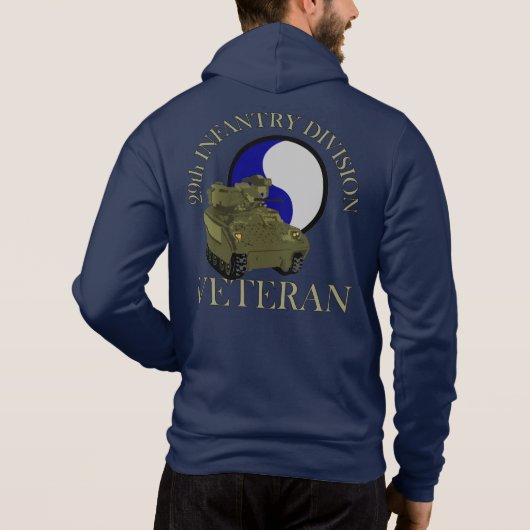 29. Infanterieabteilung Veteran Hoodie (Rückseite)