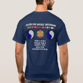 29. Infanteriedivision T-Shirt (Rückseite)