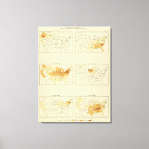 29 Interstaatliche Migration 1890 ORTN Leinwanddruck