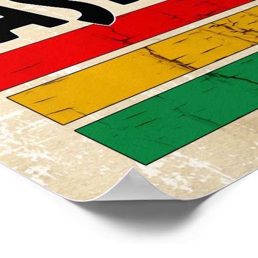 29 Jah Rastafari Poster (Ecke)