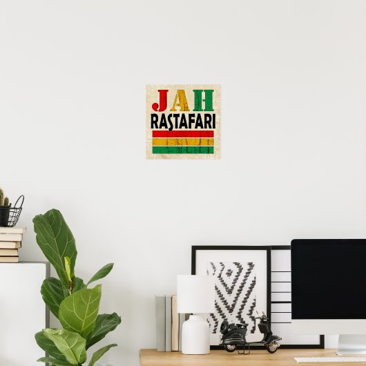 29 Jah Rastafari Poster (Heimbüro)