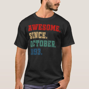 29 Jahre alt Phantastisch seit Oktober 1993 29. Ge T-Shirt