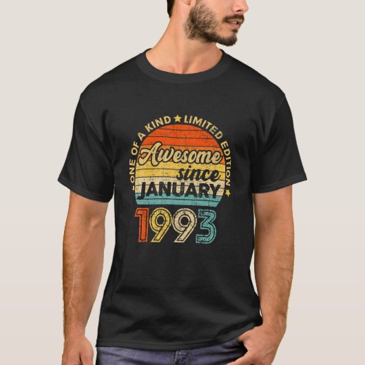 29 Jahre Phantastisch seit Januar 1993 Geschenke 2 T-Shirt (Vorderseite)